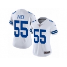 Women's Nike Dallas Cowboys #55 Stephen Paea Vapor Untouchable Limited White NFL Jersey