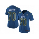 Women's Nike Dallas Cowboys #70 Zack Martin Limited Blue 2017 Pro Bowl NFL Jersey
