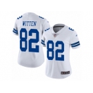 Women's Nike Dallas Cowboys #82 Jason Witten Vapor Untouchable Limited White NFL Jersey