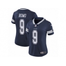 Women's Nike Dallas Cowboys #9 Tony Romo Vapor Untouchable Limited Navy Blue Team Color NFL Jersey