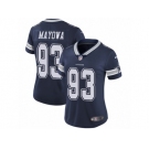 Women's Nike Dallas Cowboys #93 Benson Mayowa Vapor Untouchable Limited Navy Blue Team Color NFL Jersey