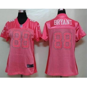 nike women nfl jersey dallas cowboys #88 bryant pink[2012 new]