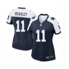 nike women nfl jerseys dallas cowboys #11 beasley blue[Elite thankgivings][beasley]