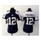 nike women nfl jerseys dallas cowboys #12 roger staubach blue[nike thankgivings]