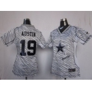 nike women nfl jerseys dallas cowboys #19 austin [fem fan zebra]
