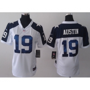 nike women nfl jerseys dallas cowboys #19 austin white thankgivings[nike]