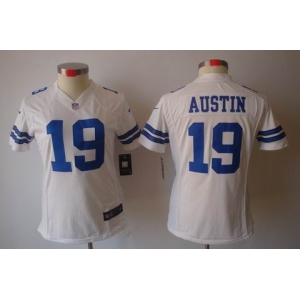 nike women nfl jerseys dallas cowboys #19 austin white[nike limited]