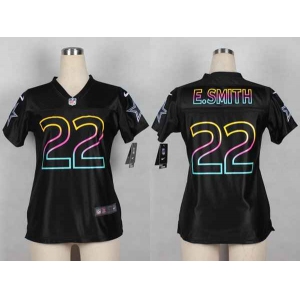 nike women nfl jerseys dallas cowboys #22 e.smith black[nike fashion]