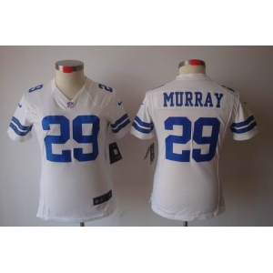 nike women nfl jerseys dallas cowboys #29 murray white[nike limited]