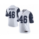 nike women nfl jerseys dallas cowboys #46 alfred morris white[nike throwback]