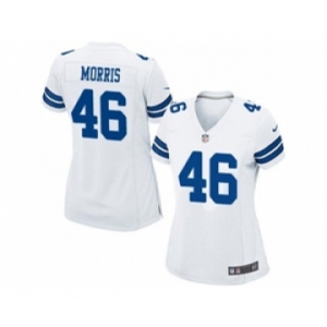 nike women nfl jerseys dallas cowboys #46 alfred morris white[nike]