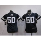 nike women nfl jerseys dallas cowboys #50 lee blue[nike]