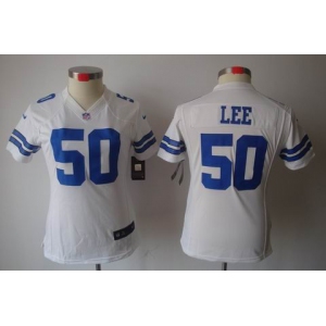 nike women nfl jerseys dallas cowboys #50 lee white[nike limited]
