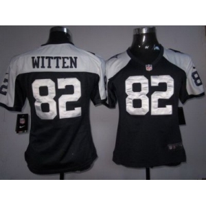nike women nfl jerseys dallas cowboys #82 witten blue thankgivings[nike]