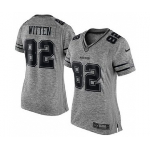 nike women nfl jerseys dallas cowboys #82 witten gray[nike]