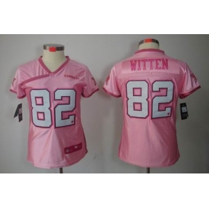 nike women nfl jerseys dallas cowboys #82 witten pink[2012 nike love]