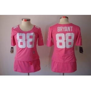 nike women nfl jerseys dallas cowboys #88 bryant pink[breast cancer awareness]