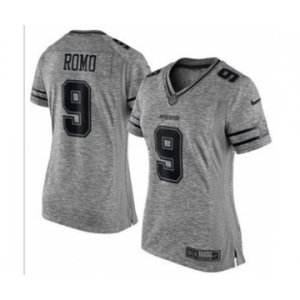 nike women nfl jerseys dallas cowboys #9 romo gray[nike]