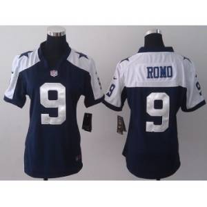 nike women nfl jerseys dallas cowboys #9 romo white thankgivings[nike]
