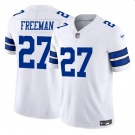Youth Dallas Cowboys #27 Royce Freeman White 2023 F.U.S.E. Vapor Untouchable Limited Stitched Football Jersey