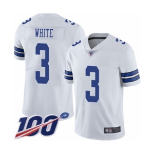 Youth Dallas Cowboys #3 Mike White Vapor Untouchable Limited Player 100th Season Football Jersey