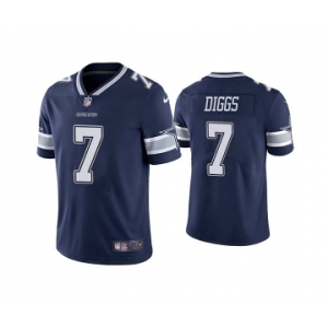 Youth Dallas Cowboys #7 Trevon Diggs Navy Vapor Untouchable Limited Stitched Jersey