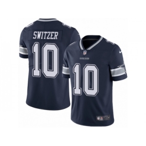 Youth Nike Dallas Cowboys #10 Ryan Switzer Vapor Untouchable Limited Navy Blue Team Color NFL Jersey