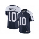 Youth Nike Dallas Cowboys #10 Ryan Switzer Vapor Untouchable Limited Navy Blue Throwback Alternate NFL Jersey