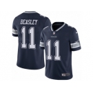 Youth Nike Dallas Cowboys #11 Cole Beasley Vapor Untouchable Limited Navy Blue Team Color NFL Jersey