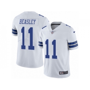 Youth Nike Dallas Cowboys #11 Cole Beasley Vapor Untouchable Limited White NFL Jersey