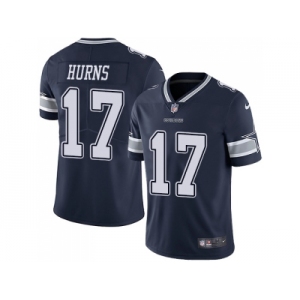 Youth Nike Dallas Cowboys #17 Allen Hurns Navy Blue Team Color Stitched NFL Vapor Untouchable Limited Jersey