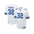 Youth Nike Dallas Cowboys #32 Orlando Scandrick Game White NFL Jersey
