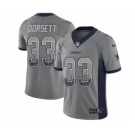 Youth Nike Dallas Cowboys #33 Tony Dorsett Limited Gray Rush Drift Fashion NFL Jersey