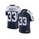 Youth Nike Dallas Cowboys #33 Tony Dorsett Vapor Untouchable Limited Navy Blue Throwback Alternate NFL Jersey