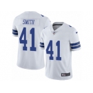 Youth Nike Dallas Cowboys #41 Keith Smith Vapor Untouchable Limited White NFL Jerse