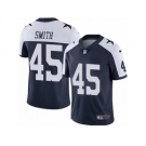 Youth Nike Dallas Cowboys #45 Rod Smith Navy Blue Throwback Alternate Vapor Untouchable Limited Player NFL Jersey