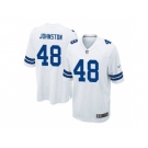 Youth Nike Dallas Cowboys #48 Daryl Johnston White Stitched NFL Elite Jersey