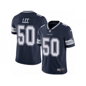 Youth Nike Dallas Cowboys #50 Sean Lee Vapor Untouchable Limited Navy Blue Team Color NFL Jersey