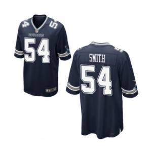 Youth Nike Dallas Cowboys #54 Jaylon Smith Navy Blue Team Color NFL Jersey