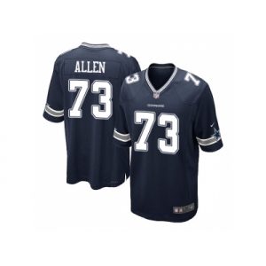 Youth Nike Dallas Cowboys #73 Larry Allen Navy Blue Stitched NFL jersey