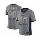 Youth Nike Dallas Cowboys #80 Rico Gathers Limited Gray Rush Drift Fashion NFL Jersey