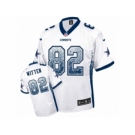 Youth Nike Dallas Cowboys #82 Jason Witten Elite White Drift Fashion NFL Jersey