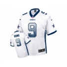 Youth Nike Dallas Cowboys #9 Tony Romo Elite White Drift Fashion NFL Jersey