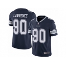Youth Nike Dallas Cowboys #90 Demarcus Lawrence Vapor Untouchable Limited Navy Blue Team Color NFL Jersey