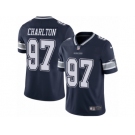 Youth Nike Dallas Cowboys #97 Taco Charlton Vapor Untouchable Limited Navy Blue Team Color NFL Jersey