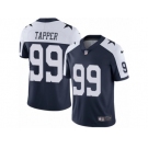 Youth Nike Dallas Cowboys #99 Charles Tapper Vapor Untouchable Limited Navy Blue Throwback Alternate NFL Jersey