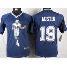 nike youth nfl jerseys dallas cowboys #19 austin blue[portrait fashion]