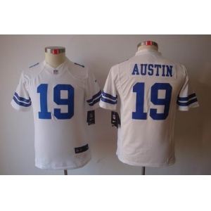 nike youth nfl jerseys dallas cowboys #19 austin white[nike limited]