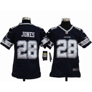 nike youth nfl jerseys dallas cowboys #28 felix jones blue[nike]