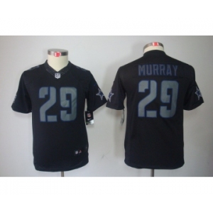 nike youth nfl jerseys dallas cowboys #29 murray black[nike impact limited]